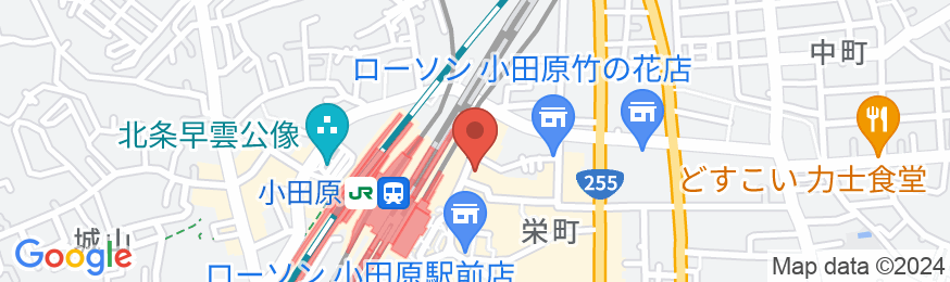 小田原ターミナルホテルの地図