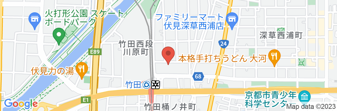 善 KYOTO APARTMENT HOTELの地図