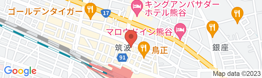 東横INN熊谷駅北口の地図