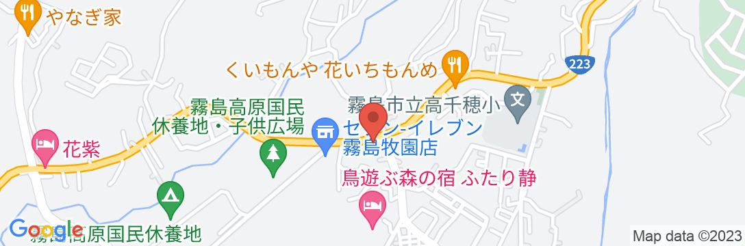 藤の花ホテルの地図