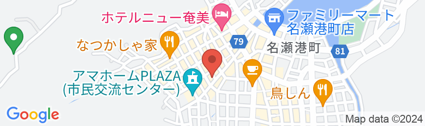 宿泊ドンキーハウス<奄美大島>の地図