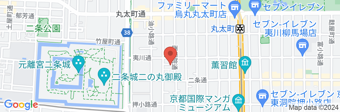 京恋 黄金屋の地図