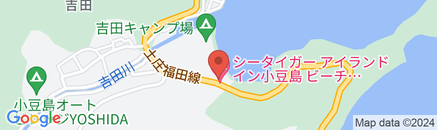シータイガーアイランドイン小豆島<小豆島>の地図