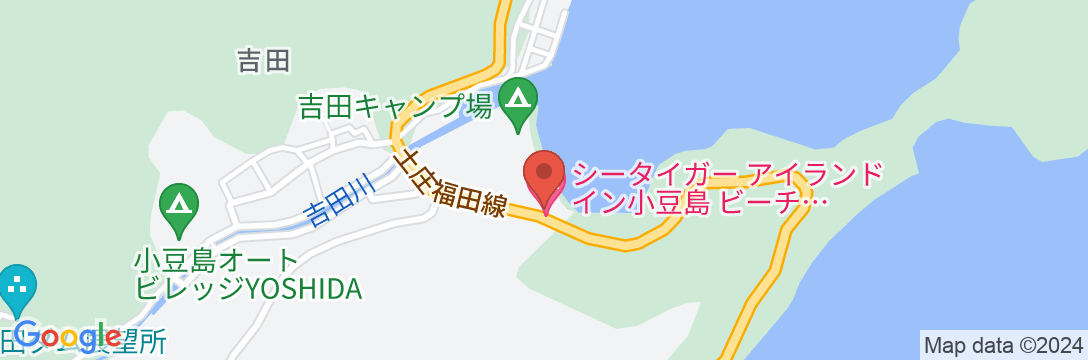 シータイガーアイランドイン小豆島<小豆島>の地図