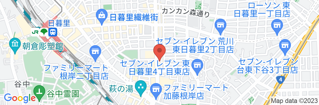 ランドーレジデンス東京グランドの地図