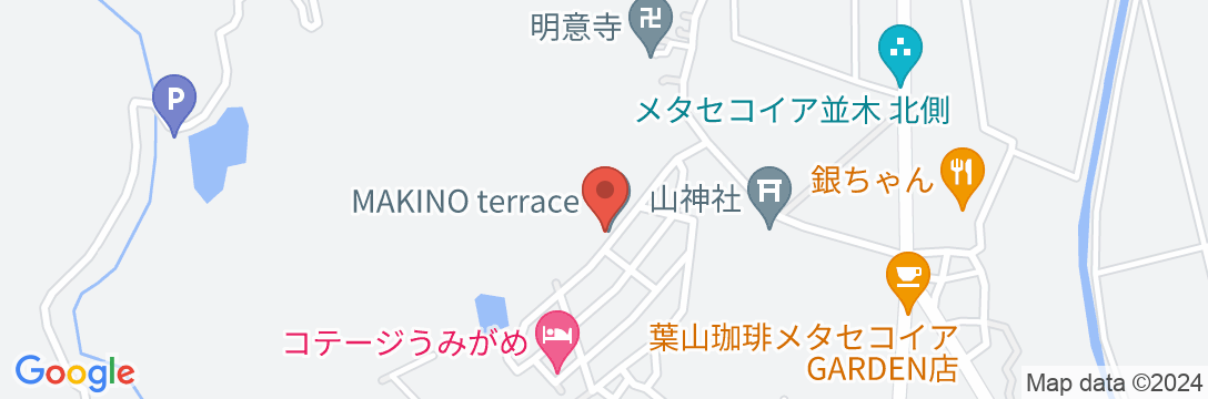 Makino Terrace×Glamping/民泊【Vacation STAY提供】の地図