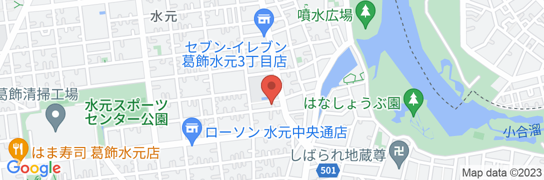 鍵付個室の東京観光便利/民泊【Vacation STAY提供】の地図