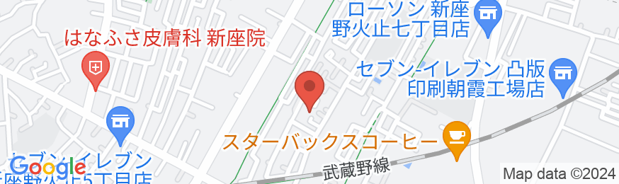 埼玉新座ハウス/民泊【Vacation STAY提供】の地図