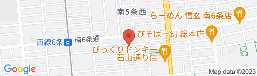 てるいマンション/民泊【Vacation STAY提供】の地図