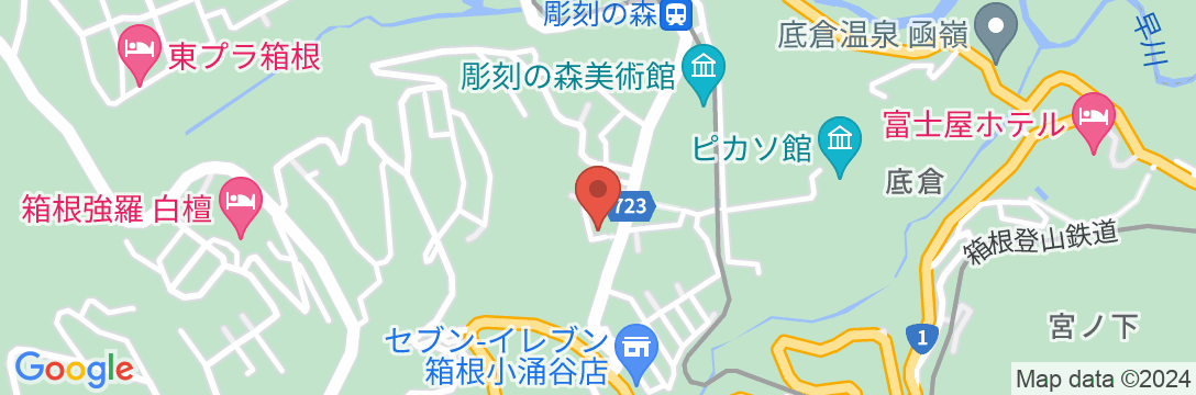 Papillon Paradis Hakone【Vacation STAY提供】の地図