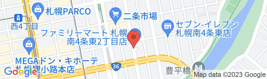 BUIE南3/民泊【Vacation STAY提供】の地図