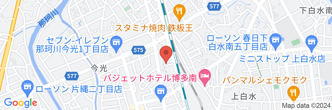 Hakata Station 8分大空間 50m2 ?loft交通【Vacation STAY提供】の地図