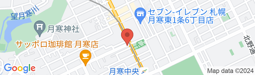 月寒福家/民泊【Vacation STAY提供】の地図