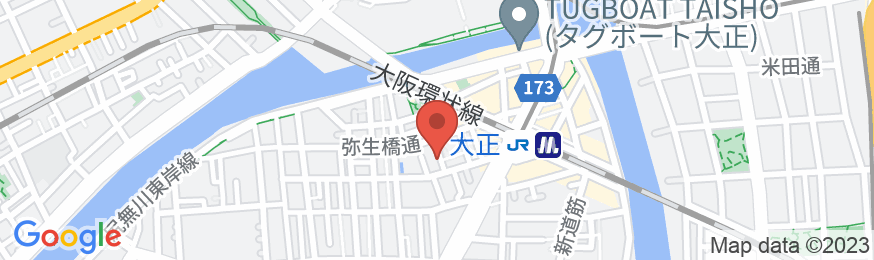 ウエスト大正2F/民泊【Vacation STAY提供】の地図