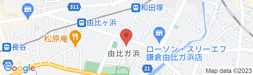 Yuigahama Apart 由比ケ浜アパート【Vacation STAY提供】の地図
