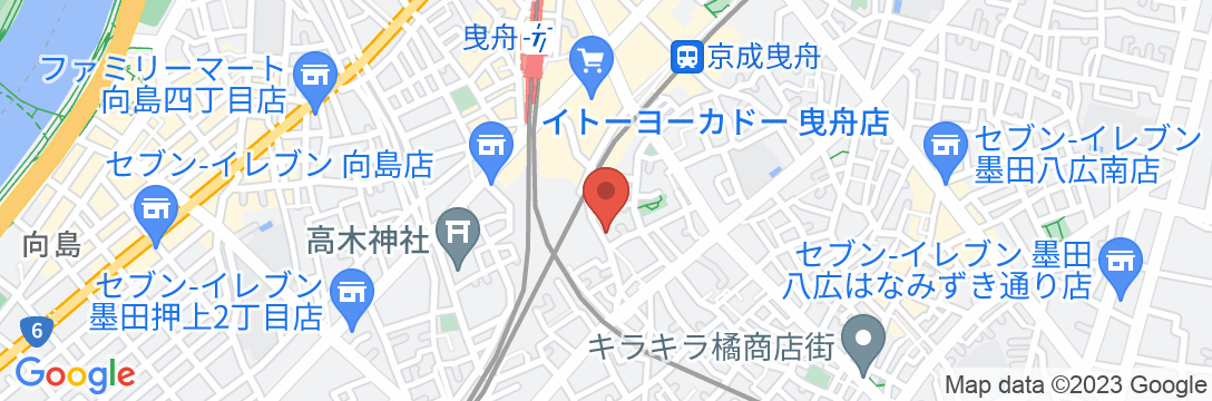 東京スカイツリーから徒歩10分の閑静な住宅/民泊【Vacation STAY提供】の地図