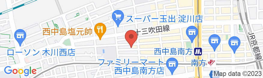 HITONOWA 新大阪/民泊【Vacation STAY提供】の地図