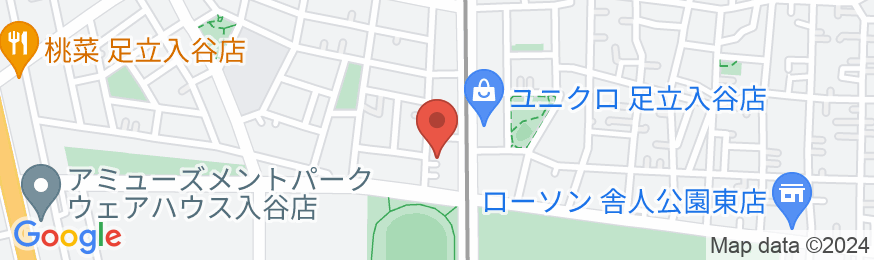 東京舎人ガーデンハウス/民泊【Vacation STAY提供】の地図