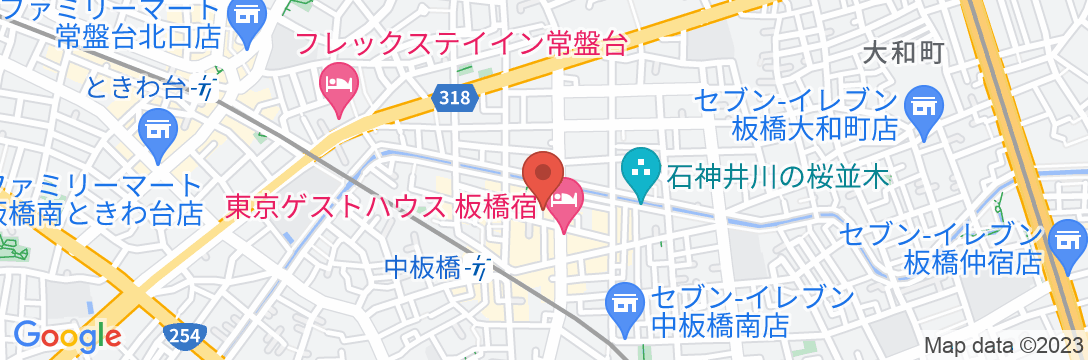 Duplex Itabashi/民泊【Vacation STAY提供】の地図