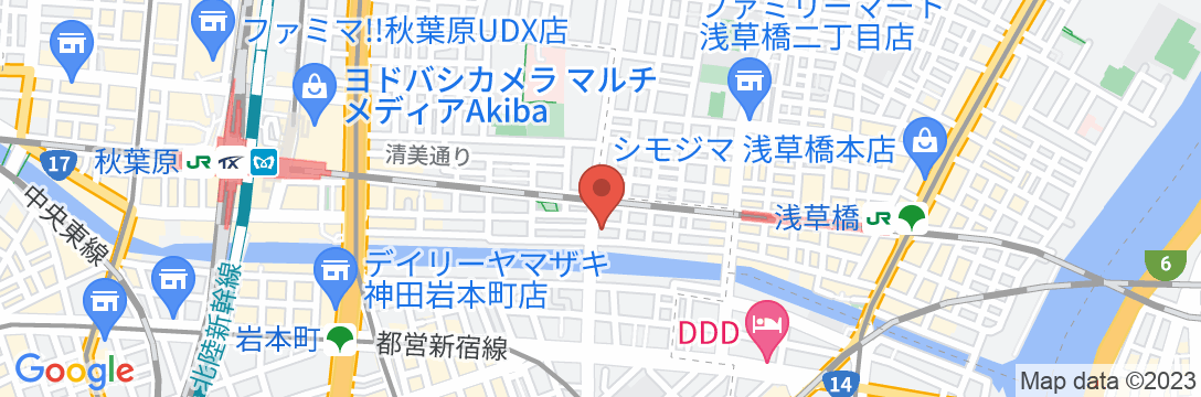 Nestle Tokyo Deluxe Akihabara/民泊【Vacation STAY提供】の地図