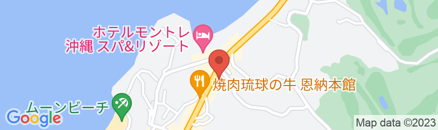 海の見える恩納村リゾートマンション/民泊【Vacation STAY提供】の地図