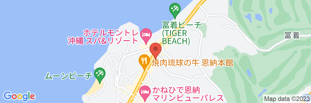 海の見える恩納村リゾートマンション/民泊【Vacation STAY提供】の地図