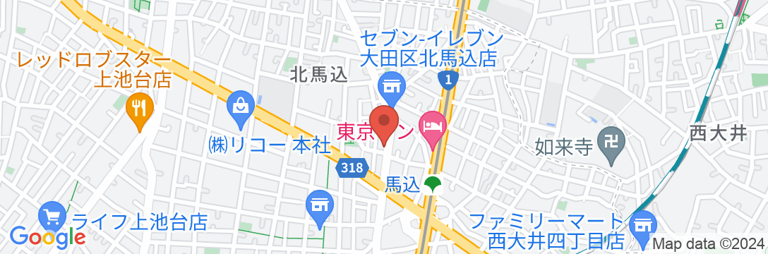 B民泊/民泊【Vacation STAY提供】の地図