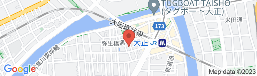 ウエスト大正1F/民泊【Vacation STAY提供】の地図