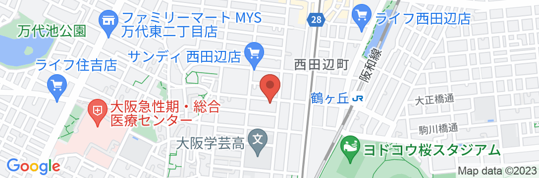 くつろげるタウンハウス ANY DAYS l/民泊【Vacation STAY提供】の地図