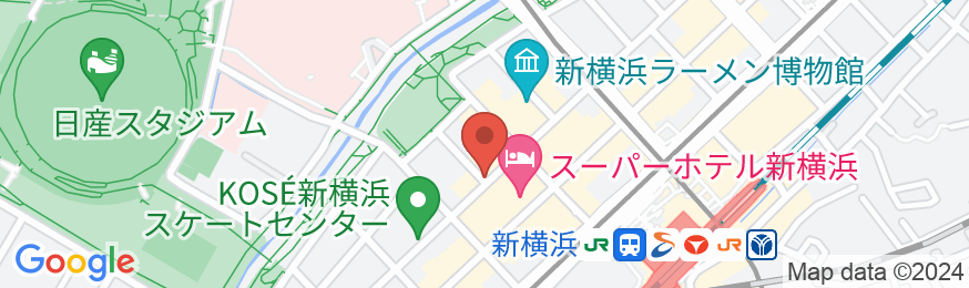 コートホテル新横浜の地図