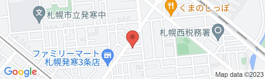 HDO 発寒南デラックスハウス/民泊【Vacation STAY提供】の地図