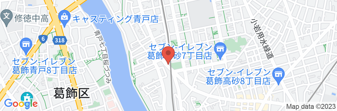 葛飾高砂戸建/民泊【Vacation STAY提供】の地図