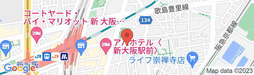 Excursion Shin-Osaka/民泊【Vacation STAY提供】の地図
