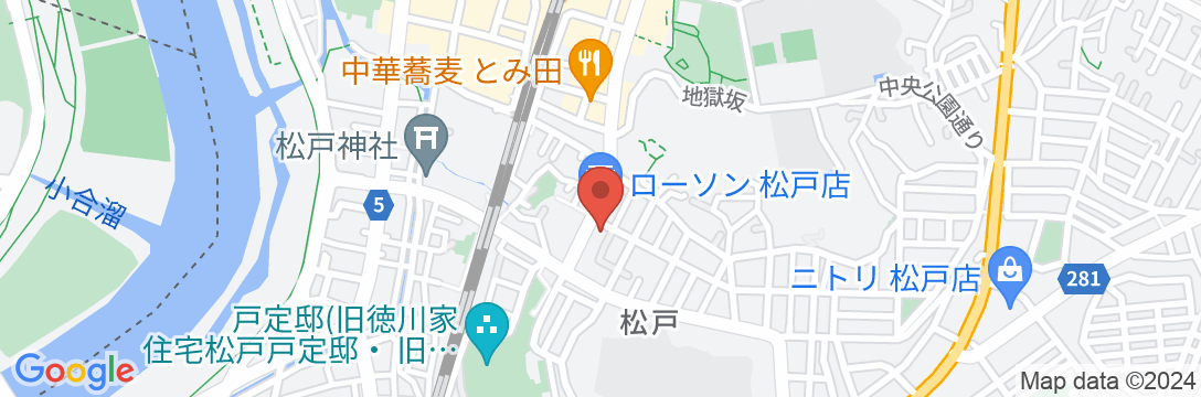 NOMAD宿テイクファイブ/民泊【Vacation STAY提供】の地図