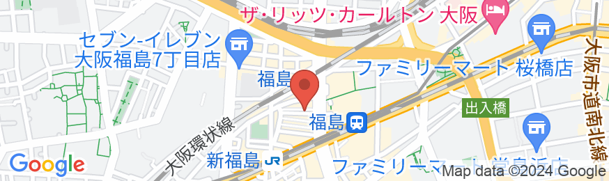 roundabout 大阪/民泊【Vacation STAY提供】の地図