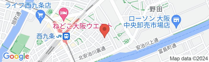 CITY HOTEL OSAKA NISHIKUJO/民泊【Vacation STAY提供】の地図