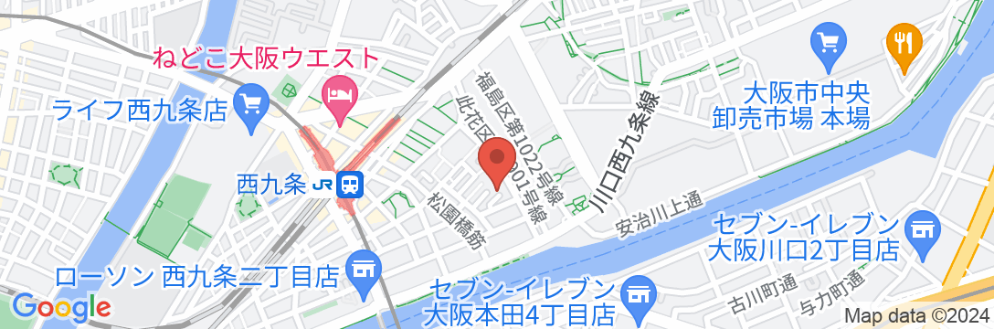 CITY HOTEL OSAKA NISHIKUJO/民泊【Vacation STAY提供】の地図