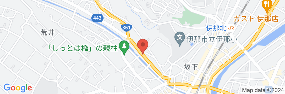 旅館やまと<長野県>の地図