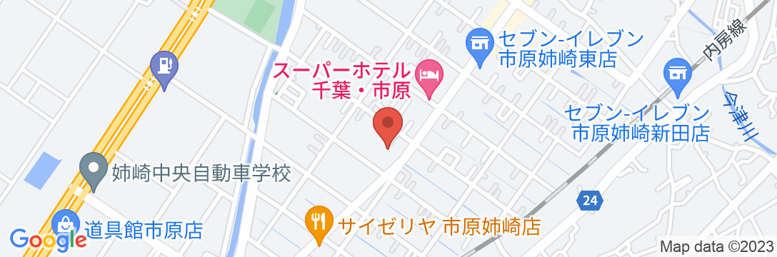ビジネスホテル王倉の地図