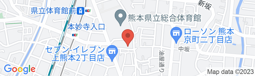 CASA上熊本Ⅰ【Vacation STAY提供】の地図