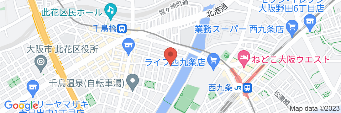 Sakura Villa Osaka/民泊【Vacation STAY提供】の地図