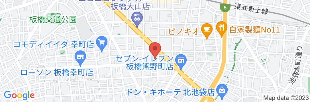 ラシクラス中丸町/民泊【Vacation STAY提供】の地図