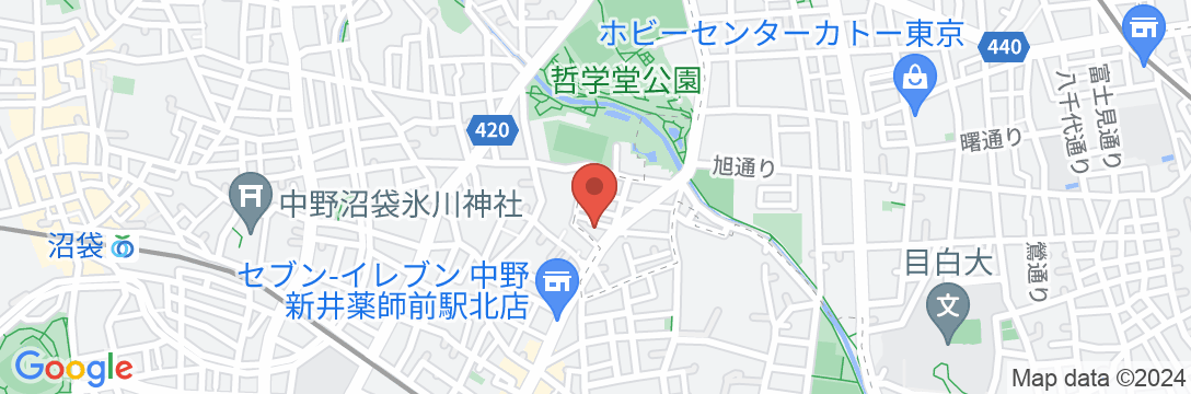 LC House Shinjuku【Vacation STAY提供】の地図