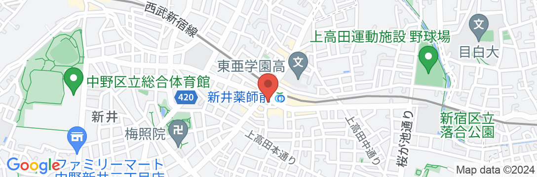R-INN ARAIYAKUSHIMAE【Vacation STAY提供】の地図
