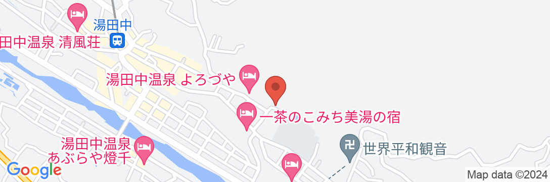 湯田中温泉 まるか旅館の地図