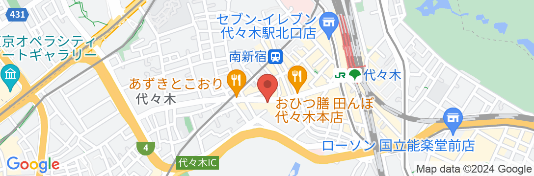 代々木アパートメント2-401/民泊【Vacation STAY提供】の地図