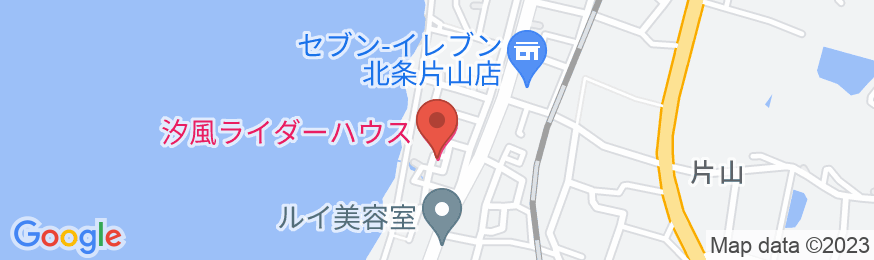 汐風ライダーハウス/民泊【Vacation STAY提供】の地図