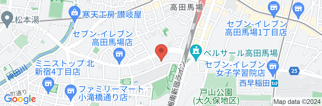 コーポラス徳光3M3 /民泊【Vacation STAY提供】の地図