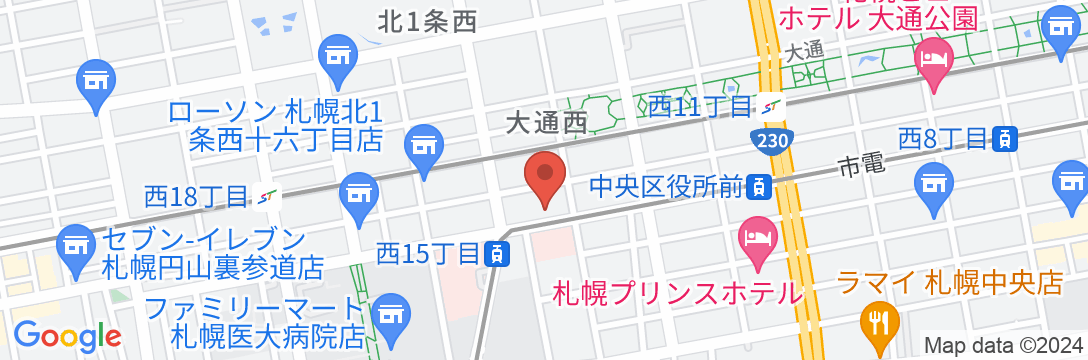 札幌JOW2ビル/民泊【Vacation STAY提供】の地図