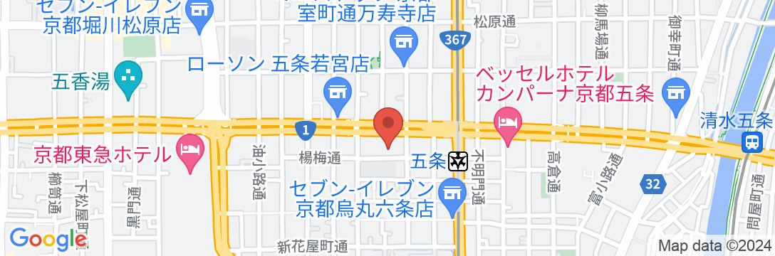 京 suite 華な乃【Vacation STAY提供】の地図